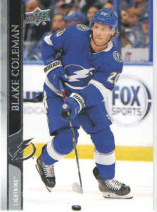 2020/21 Upper Deck Series 1 – B.Coleman Tbl 159