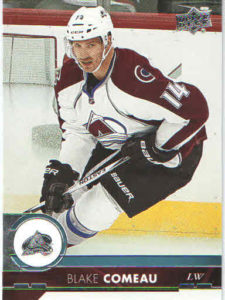2017/18 Upper Deck 1 – B.Comeau Col 45