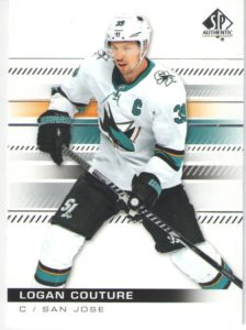 2019/20 SP Authentic – Logan Couture San Jose Sharks 4