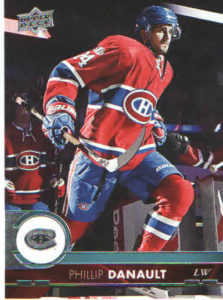 2017/18 Upper Deck 1 – P.Danault Mon 105