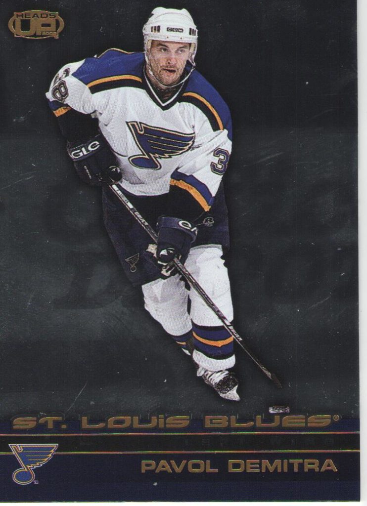 2002/03 Pacific Heads Up – P.Demitra Stl 102