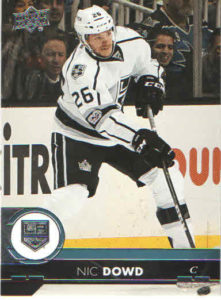 2017/18 Upper Deck 1 – Nic Dowd Los Angeles Kings 91