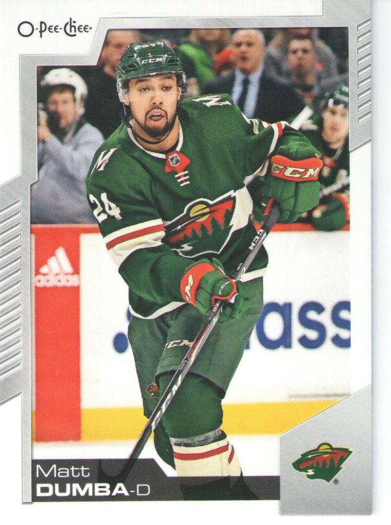 2020/21 O-Pee-Chee – M.Dumba Min 153
