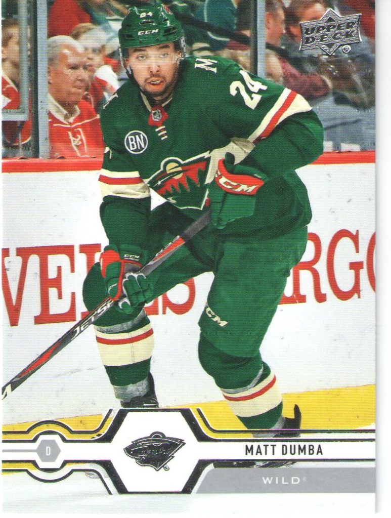 2019/20 Upper Deck 1 – M.Dumba Min 127