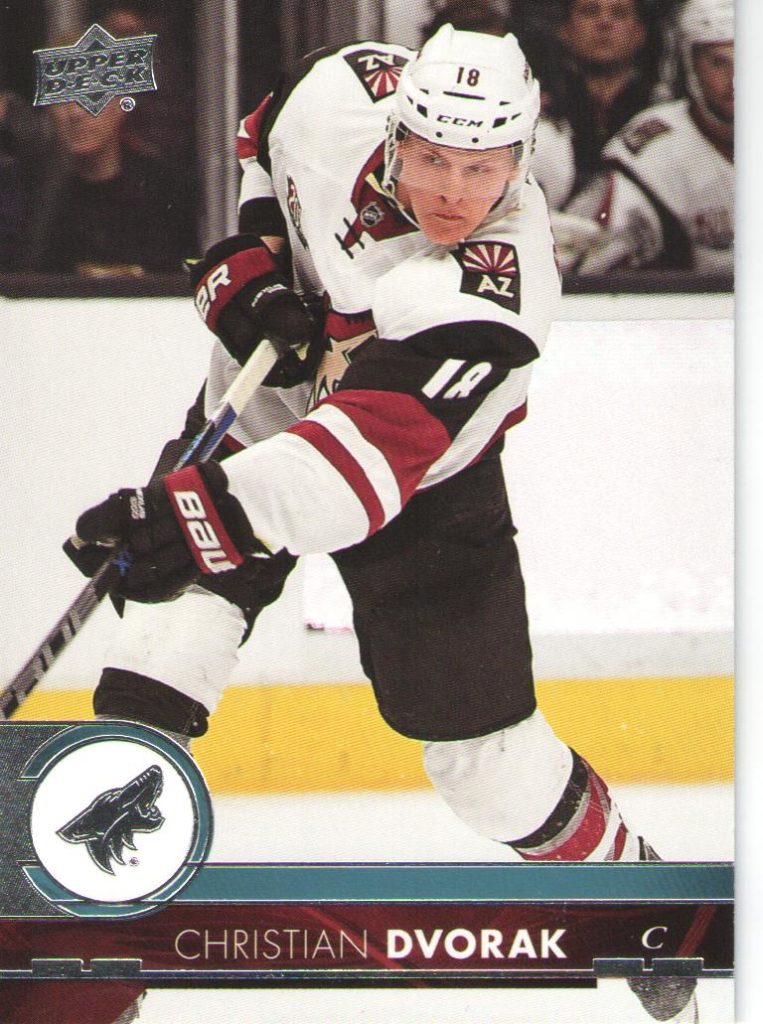 2017/18 Upper Deck 1 – Ch.Dvorak Ari 8