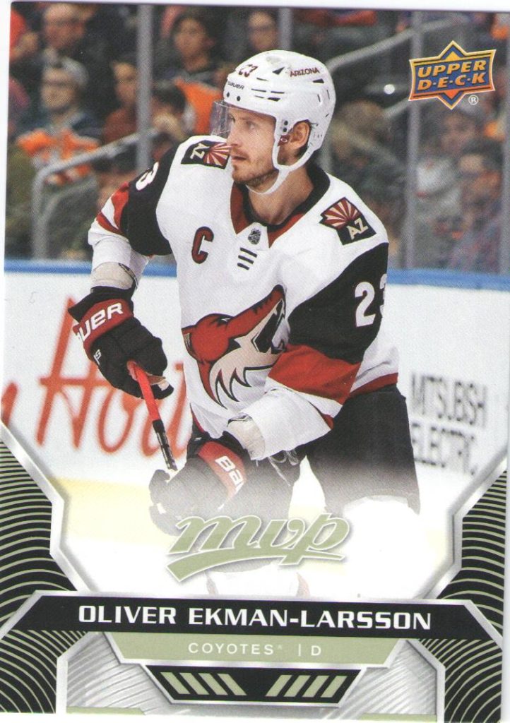 2020/21 MVP – O.Ekman-Larsson Ari 10