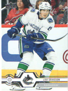 2019/20 Upper Deck Series 1 – L.Eriksson Van 170