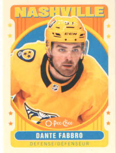 2021/22 O-Pee-Chee – D.Fabbro Nas 243