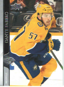 2020/21 Upper Deck Series 2 – D.Fabbro Nas 356