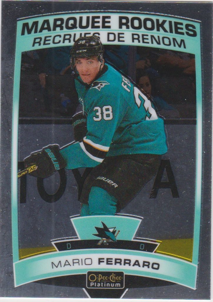 2019/20 O-Pee-Chee Platinum – M.Ferraro Sjs 154