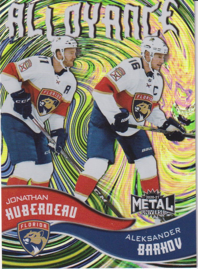 2020/21 Metal Universe – J.Huberdeau, A.Barkov Flo AL-2