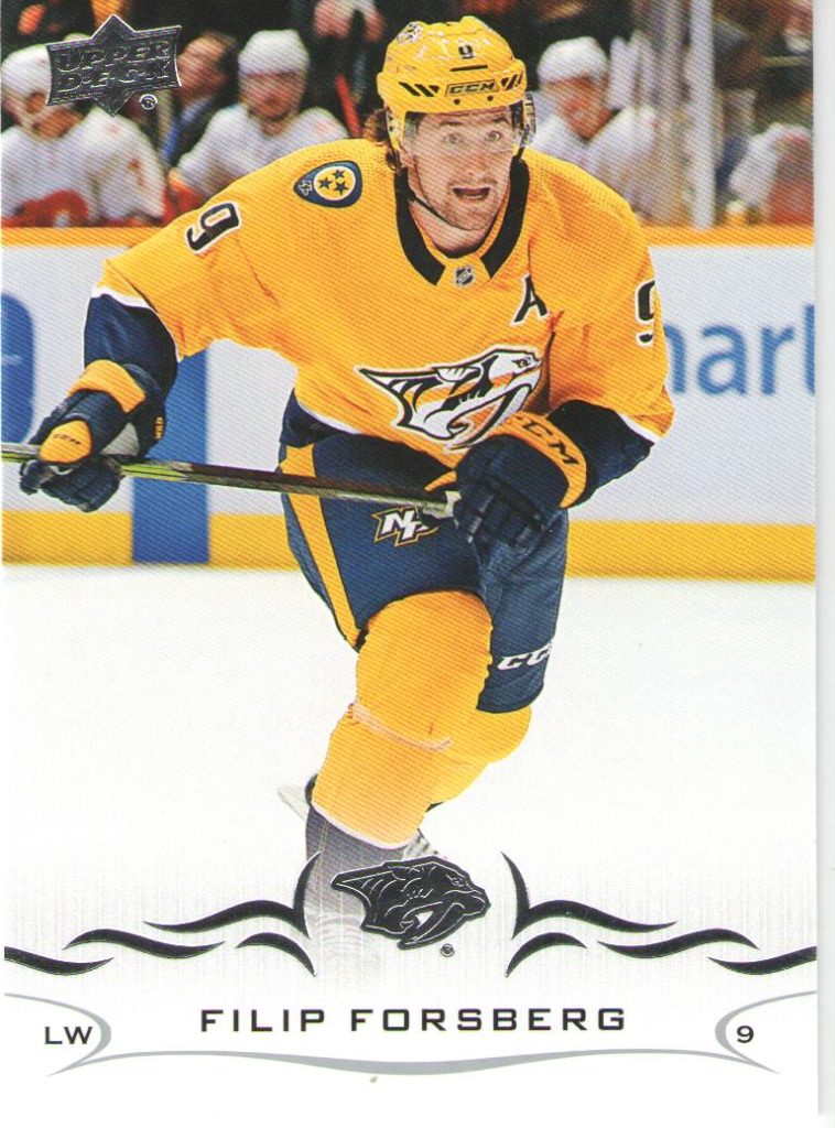 2018/19 Upper Deck 2 – F.Forsberg Nas 354