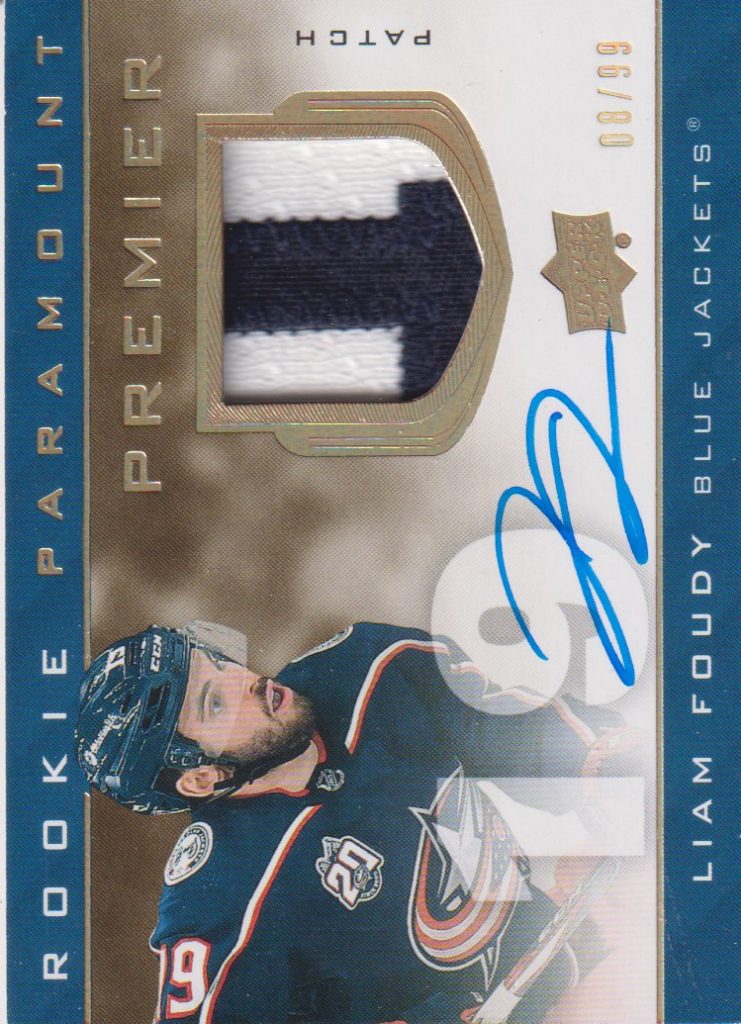 2020/21 UD Premier – L.Foudy Cbs P-LF /99