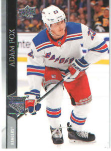 2020/21 Upper Deck Series 1 – A.Fox Nyr 121