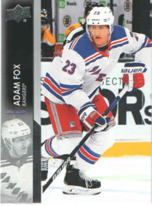 2021/22 Upper Deck Series 1 – A.Fox Nyr 120