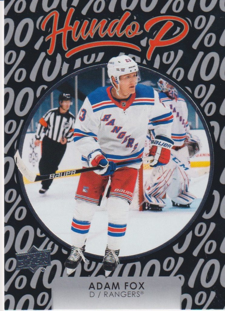 2021/22 Upper Deck Series 1 – A.Fox Nyr HP-14