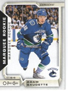 2018/19 O-Pee-Chee – A.Gaudette Van 510