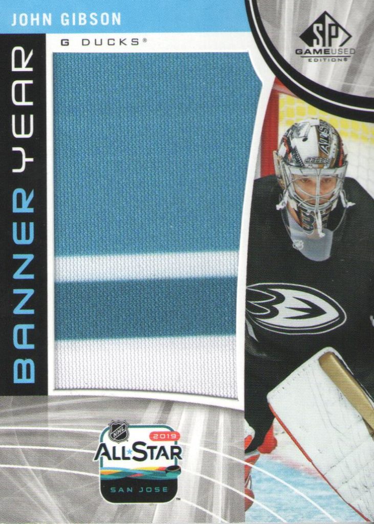 2019/20 SP Game Used – J.Gibson Ana BAS9