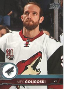 2017/18 Upper Deck 1 – A.Goligoski Ari 7