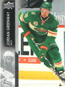 2021/22 Upper Deck Series 1 – J.Greenway Min 89