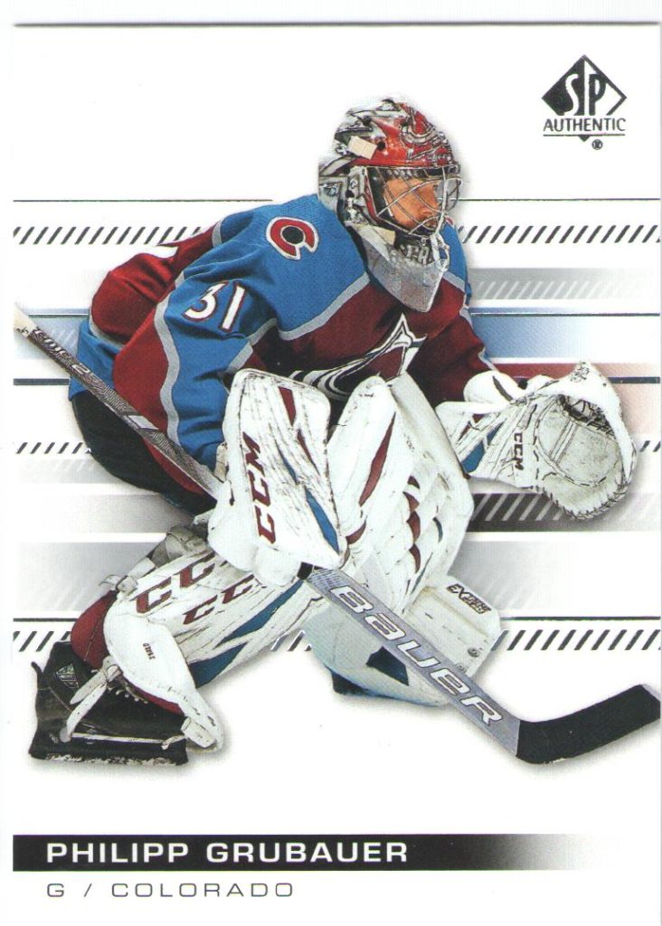 2019/20 SP Authentic – P.Grubauer Col 91