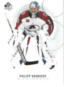 2020/21 SP Authentic – P.Grubauer Col 70