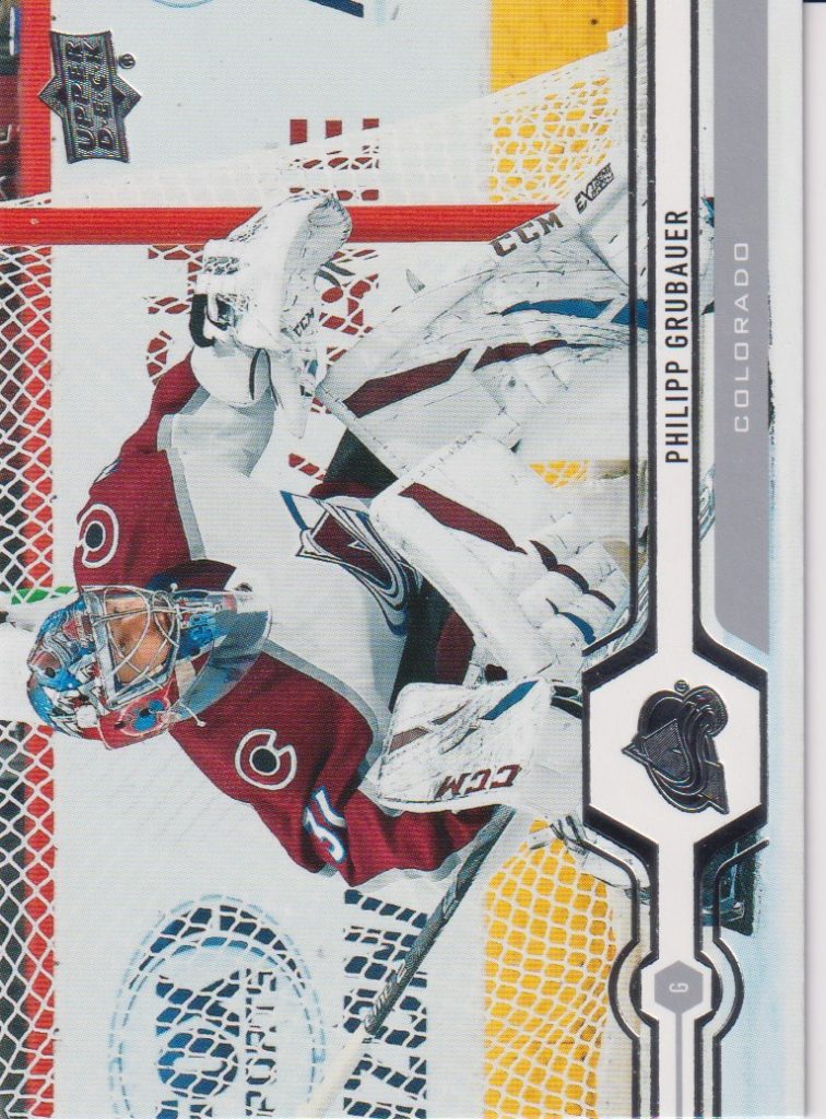 2019/20 Upper Deck Series 1 – Philipp Grubauer Colorado Avalanche 135