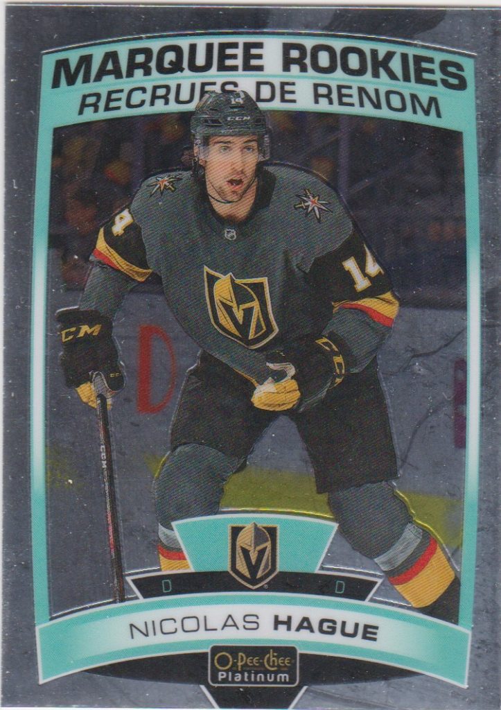 2019/20 O-Pee-Chee Platinum – N.Hague Lvk 192