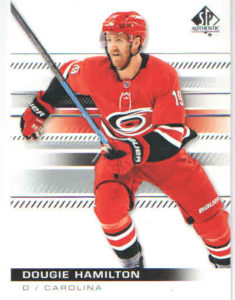 2019/20 SP Authentic – Dougie Hamilton Carolina Hurricanes 3