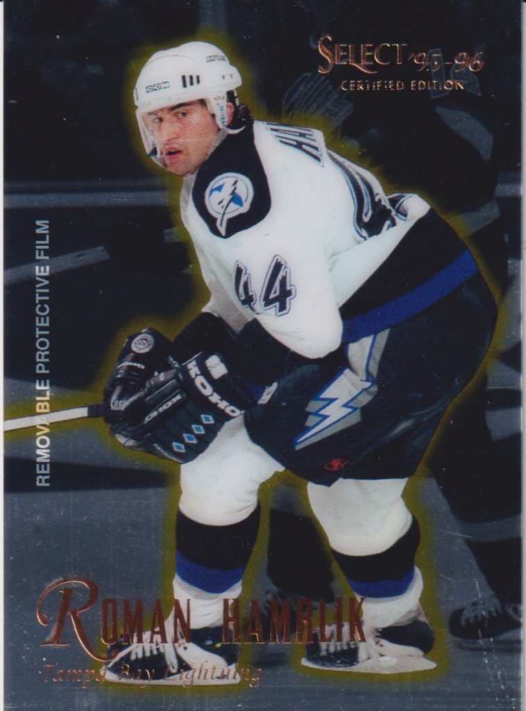 1995/96 Pinnacle Select Certified – R.Hamrlík Tbl 20