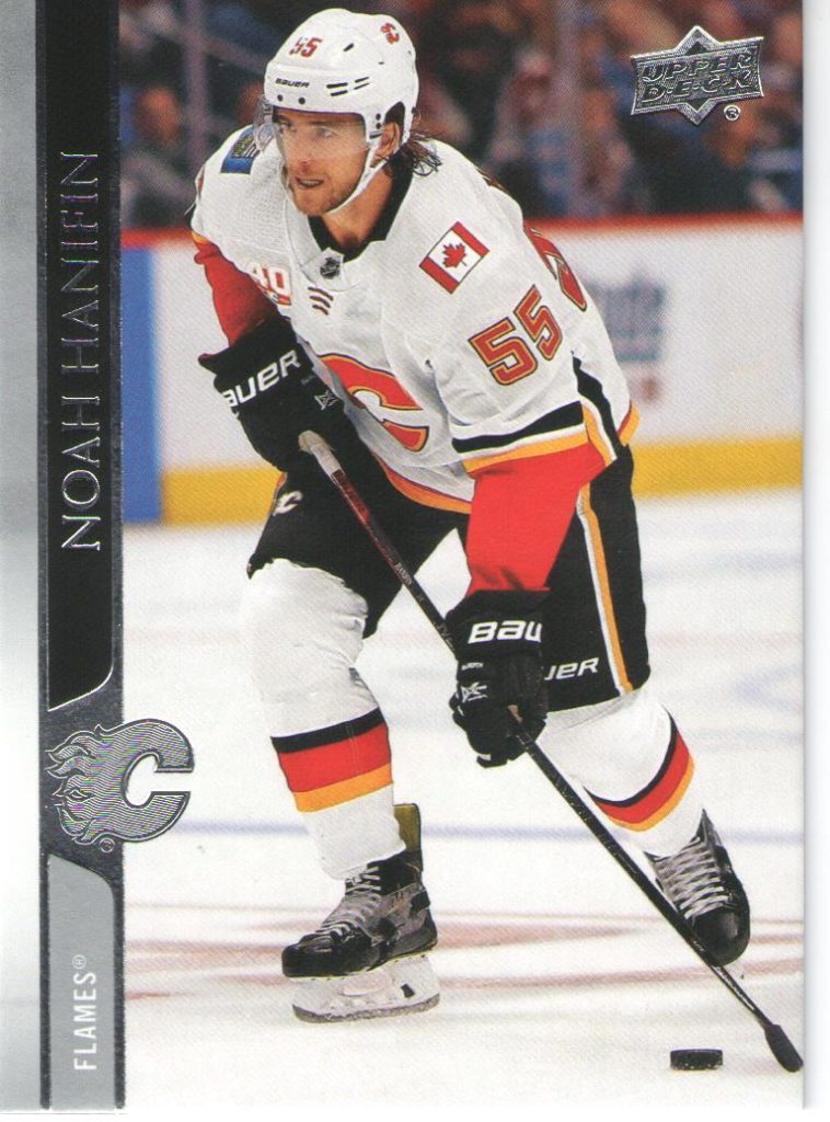 2020/21 Upper Deck Series 1 – N.Hanifin Cal 28
