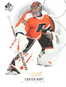 2020/21 SP Authentic – Carter Hart Philadelphia Flyers 28