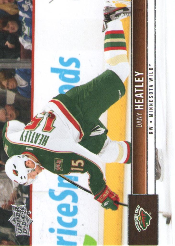 2012/13 Upper Deck Series 1 – D.Heatley Min 89