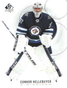 2020/21 SP Authentic – Connor Hellebuyck Winnipeg Jets 71