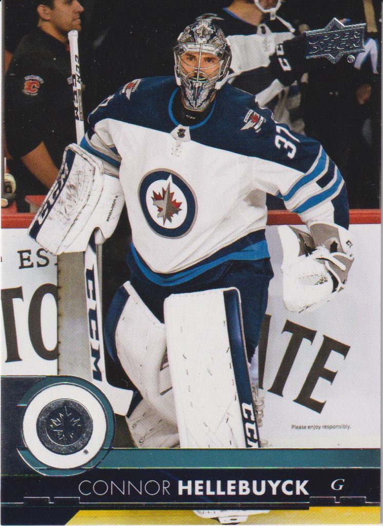 2017/18 Upper Deck Series 2 – C.Hellebuyck Win 448