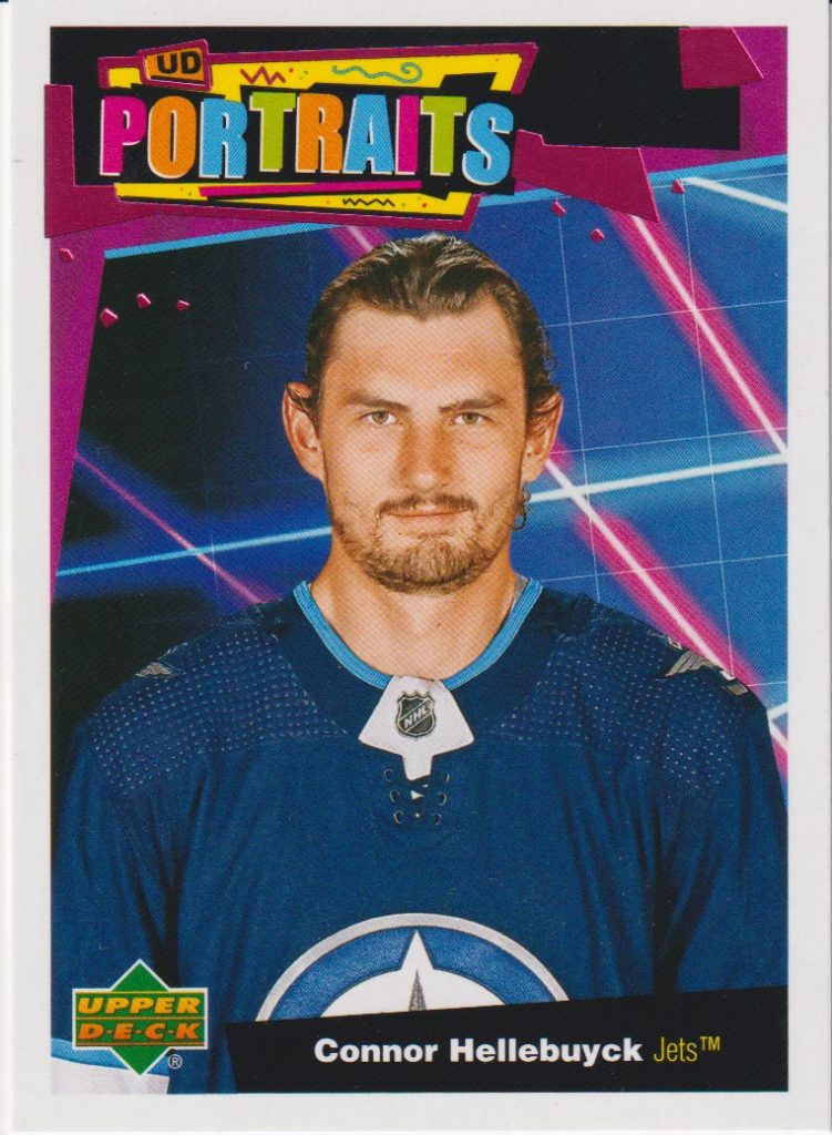 2020/21 Upper Deck Series 1 – C.Hellebuyck Win P-3