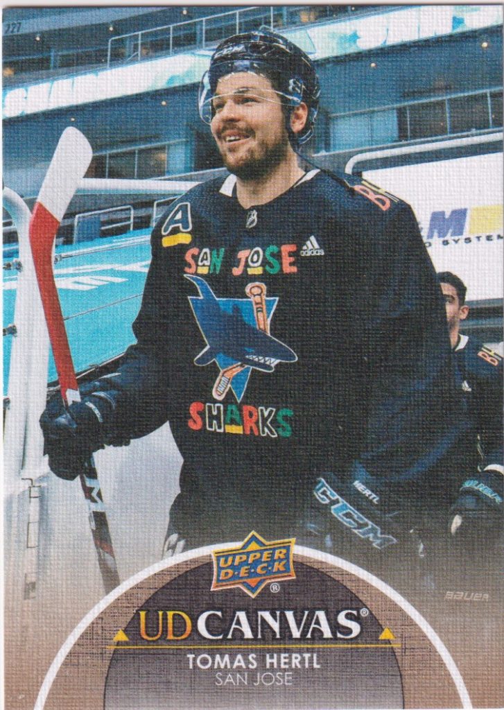 2021/22 Upper Deck Series 2 – Tomáš Hertl San Jose Sharks C185