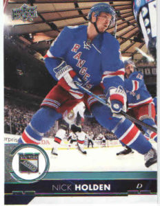 2017/18 Upper Deck 1 – Nick Holden New York Rangers 130