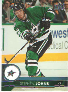 2017/18 Upper Deck 1 – Stephen Johns Dallas Stars 63