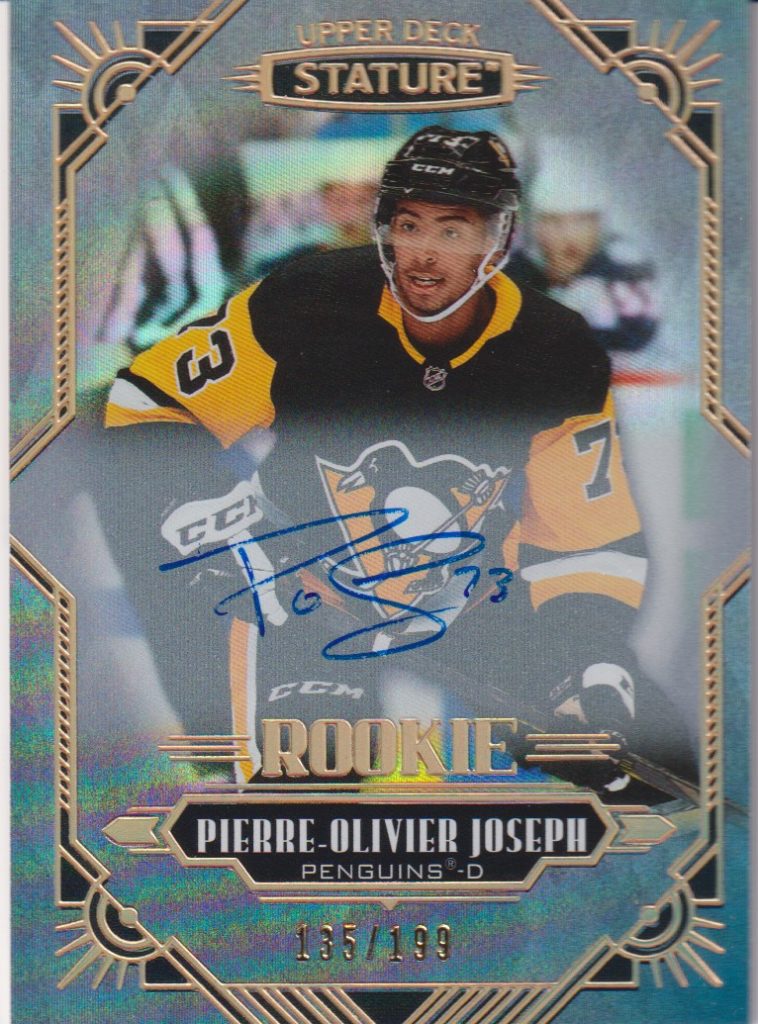 2020/21 UD Stature – P.O.Joseph Pit 199 /199