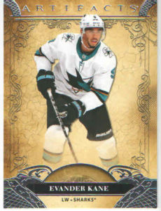 2020/21 Artifacts – Evander Kane San Jose Sharks 11