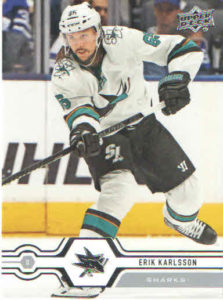 2019/20 Upper Deck 2 – E.Karlsson Sjs 411