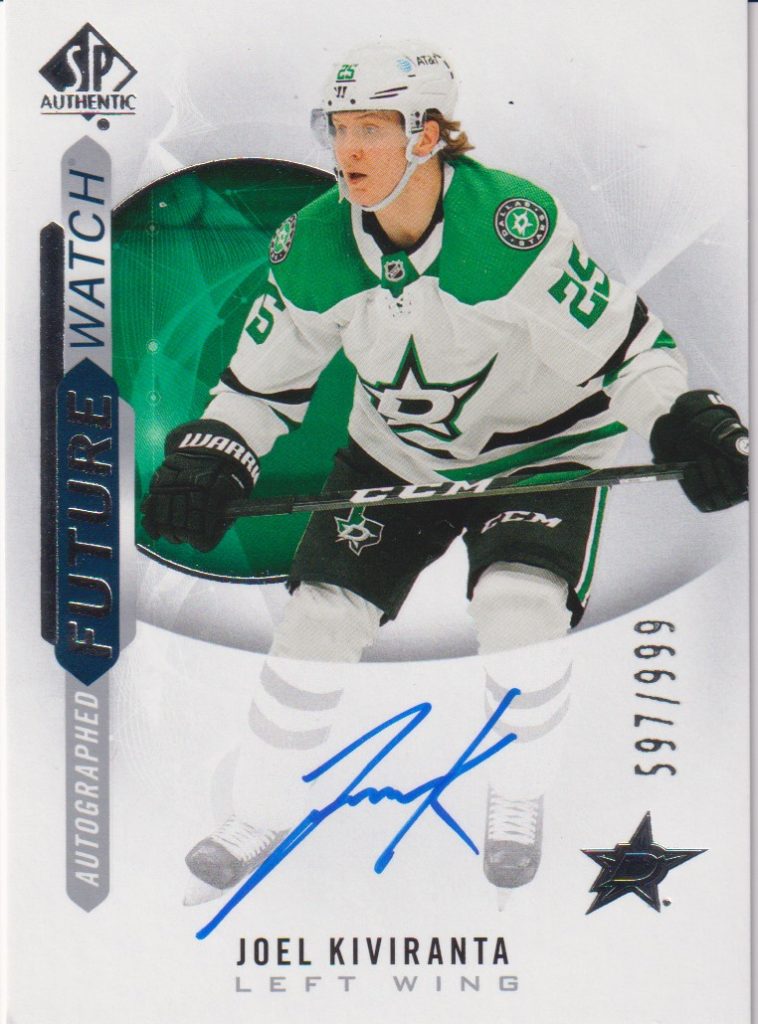2020/21 SP Authentic – J.Kiviranta Dal 226 /999
