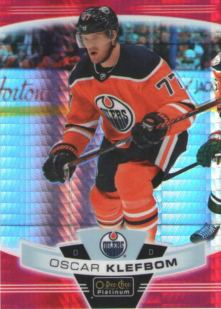 2019/20 O-Pee-Chee Platinum – O.Klefbom Edm 43 /199