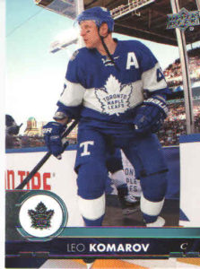 2017/18 Upper Deck 1 – Leo Komarov Toronto Maple Leafs 172