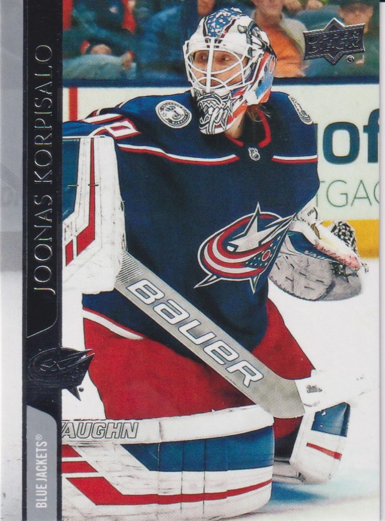 2020/21 Upper Deck Series 2 – J.Korpisalo Cbs 308