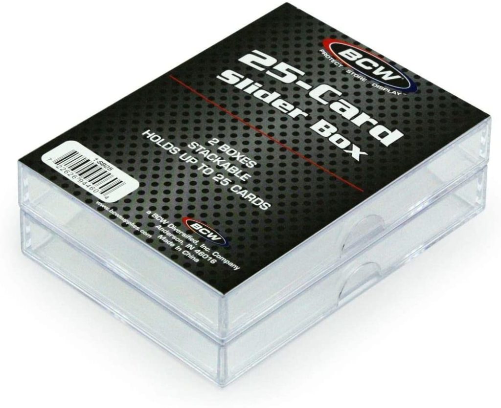 plastová krabička BCW (dvojdielna) na 25 kariet