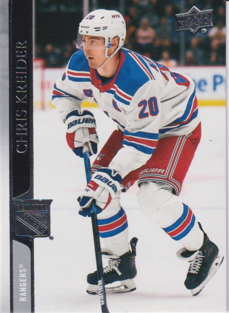 2020/21 Upper Deck Series 2 – Ch.Kreider Nyr 375