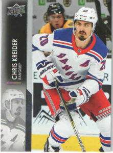 2021/22 Upper Deck Series 1 – Ch.Kreider Nyr 122