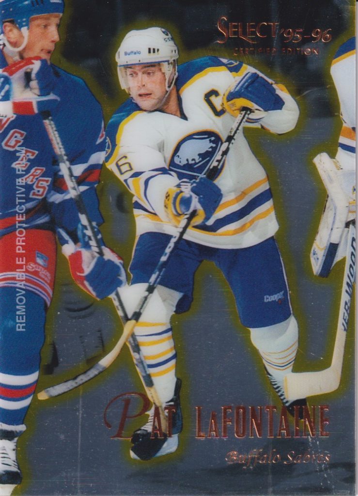 1995/96 Pinnacle Select Certified – P.LaFontaine Buf 18